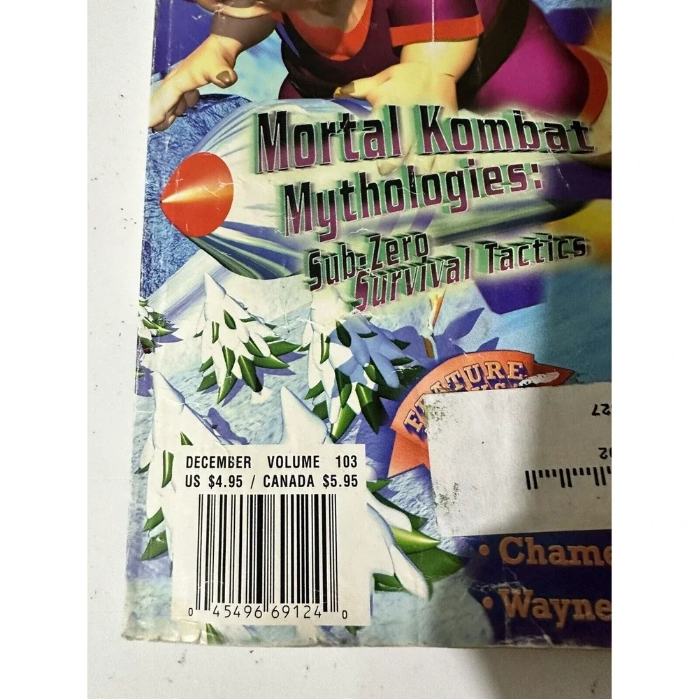 Diddy‎ Kong Racing Nintendo Power Magazine Volume 103 Video Game December 1997